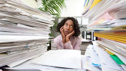 Lack of a Document Management System - too much paper